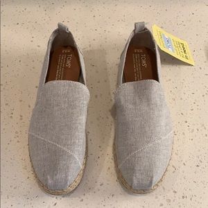 TOMS Women’s Drizzle Grey Slub Sneakers